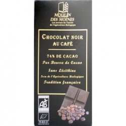 Chocolat noir cafe 74% - 100 g