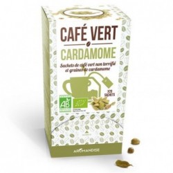 Cafe vert cardamome 18x54gr