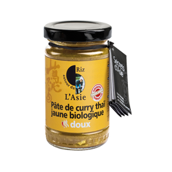 Pate de curry jaune doux