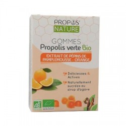 Gommes propolis orange s/su