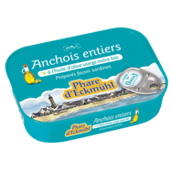 Anchois entiers huile olive...