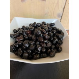 Olives noires denoyautees