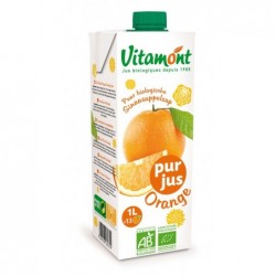 Tetrapack orange litre