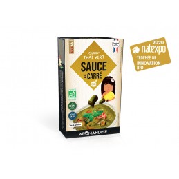 Sauce carre curry vert thai