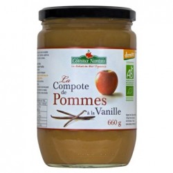 Compote pomme vanille